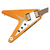 Epiphone 1958 Korina Flying V (White Pickguard) Aged Natural thumbnail 5