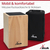 XDrum Cajon Primero Natur incl. Cajonschool en Tas thumbnail 5