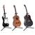 Classic Cantabile GS-30 BK Gitaarstandaard (licht) Zwart 3x Set thumbnail 5