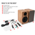 Vulkkano A6 ARC Casse Attive Marrone Set Oehlbach thumbnail 5