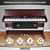 FunKey DP-88 II Digitalpiano bruin set met keyboardbank, koptelefoon en pianoles thumbnail 5