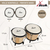 XDrum Bongos Club Natur Set incl. Bongotas thumbnail 5