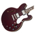Epiphone Noel Gallagher Riviera Dark Wine Red thumbnail 5