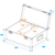 Flightcase Roadinger pour 2x Eurolite TSL-150/250/350 thumbnail 5