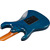 Ibanez AZ22S1F-TXB Standard E-Gitarre Transparent Turquoise Burst thumbnail 5