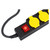 Stagecaptain OPSS-6 YE Multiprise Extérieure 6 Prises Avec Interrupteur IP44 Lot De 5 thumbnail 5
