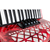 Classic Cantabile 72 Bass Accordeon "Secondo V" Set Rood thumbnail 5