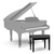 Classic Cantabile Pianobank Modell D Schwarz Hochglanz  - Retoure (Zustand: akzeptabel) thumbnail 5