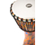 Meinl PADJ2-M-F Travel Series African Djembe 10" Kenyan Quilt thumbnail 5