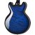Gibson ES-335 Figured Deep Ocean Burst thumbnail 5