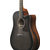 Ibanez AAD70CE-TBN Westerngitaar Charcoal Burst Top thumbnail 5