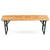 Stagecaptain BBB-117 Hirschgarten Bierzeltbank 117 cm Naturel 2x Set thumbnail 5