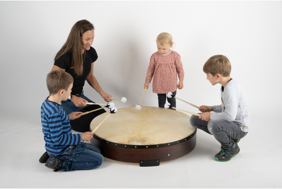 Classic Cantabile TD-36 große Rahmentrommel für Kinder und Erwachsene  - Retoure (Zustand: sehr gut) image 5
