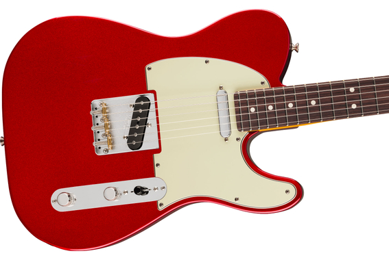 Fender Limited Edition Pro Classic Silent Telecaster Candy Apple Red image 5