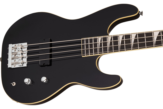 Jackson Pro Plus Limited Edition Pure Metal Concert Bass CB1A Gloss Black image 5
