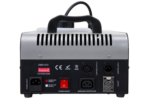 Showlite SN-1500D DMX Nebelmaschine 1500W inkl. Fernbedienung mit Timer  - Retoure (Zustand: gut) image 5