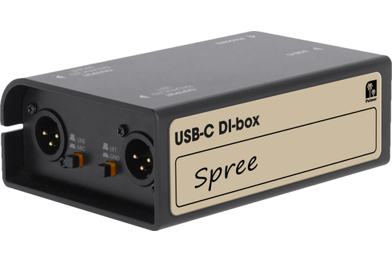 Palmer River Spree USB-C XLR Stereo-Media-DI-Box image 5