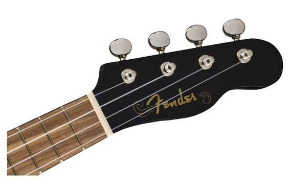 Fender Venice Sopraan Ukulele Zwart Set image 5