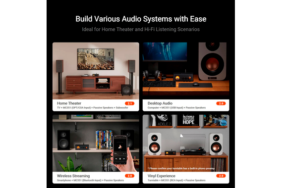 Amplificador Fosi Audio MC351 2.1 image 5