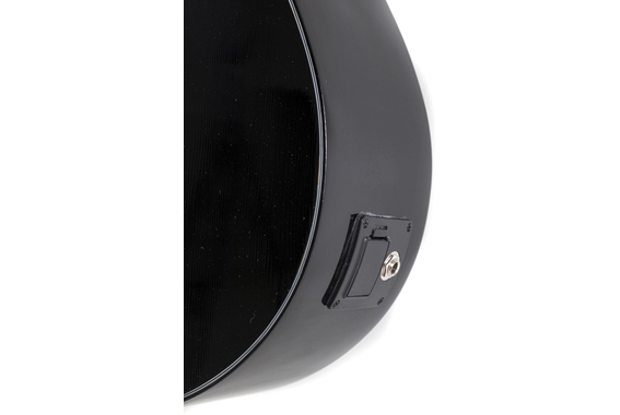 GEWA Student Elektro 4/4 Konzertgitarre Schwarz image 5