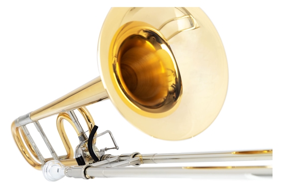Lechgold QP-17GL Trombone Quart en Laiton Doré image 5