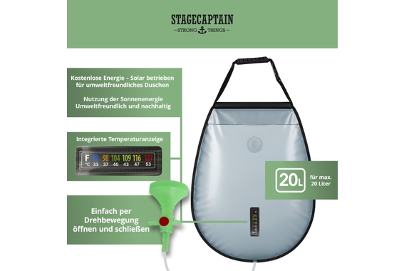 Stagecaptain MD-20 Deluxe Showerqueen Doccia Portatile image 5