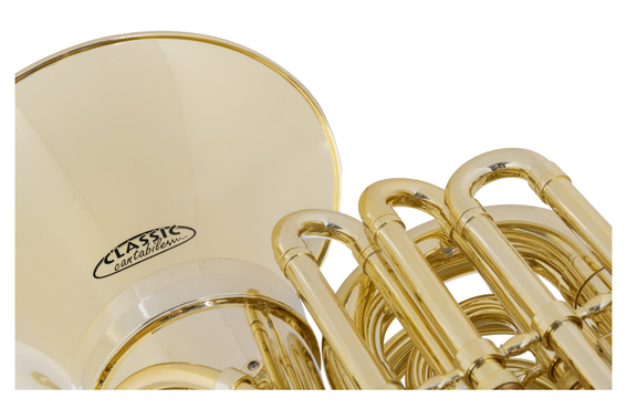 Classic Cantabile KT-30GD MardiBrass Kunststoff Bb-Tuba Gold image 5