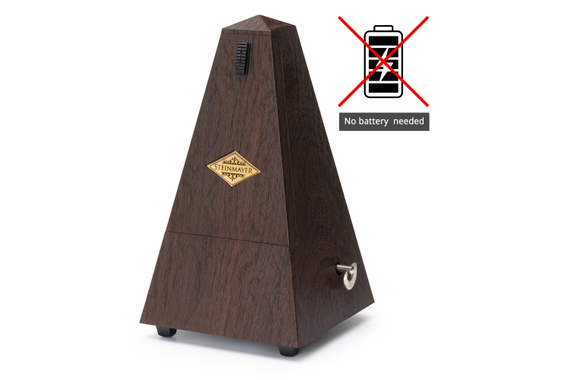 Steinmayer M-03G Metronom mit Glocke Braun  - Retoure (Zustand: sehr gut) image 5