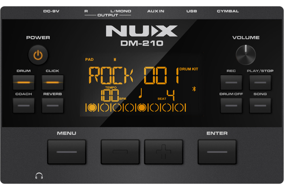 NUX DM-210 E-Drumkit Live Set image 5