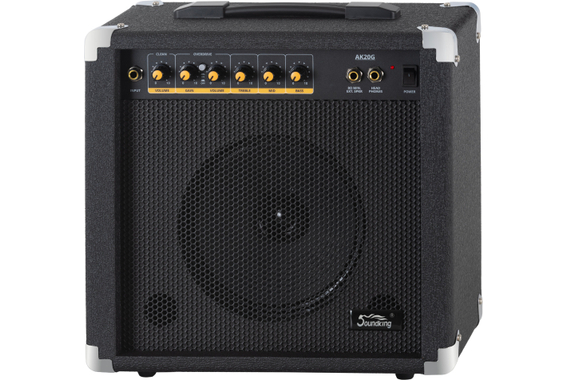 Rocktile Pro ST60-BK Guitare Électrique Tout Noir Set AK20G image 5