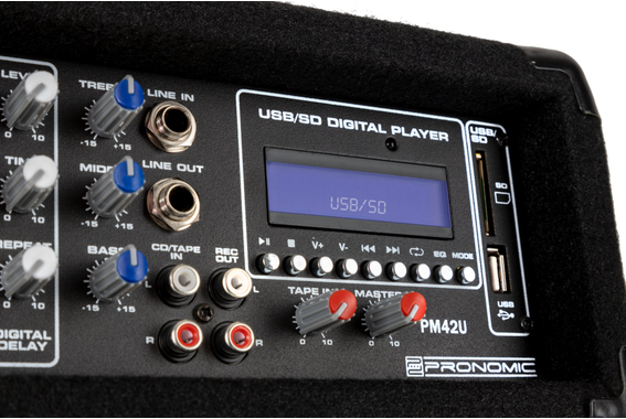 Pronomic PM42U MKII MP3 Powermischer  - Retoure (Zustand: gut) image 5