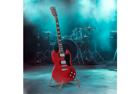 Rocktile Pro S-Red Chitarra Elettrica Heritage Cherry Set Con Gigbag image 5