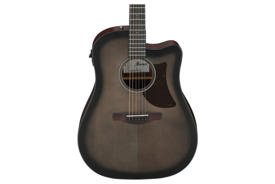 Ibanez AAD50CE-TCB Transparent Charcoal Burst image 5
