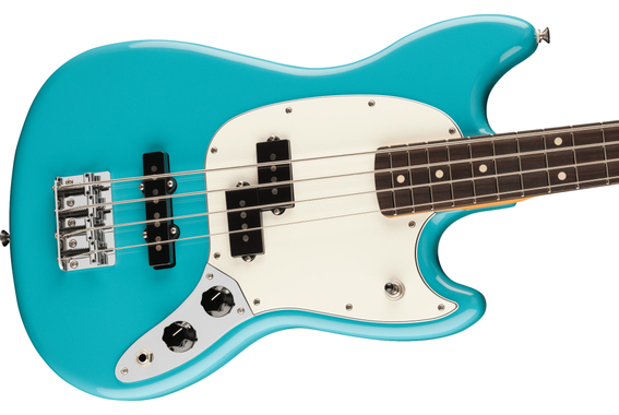 Fender Player II Mustang Bass PJ RW Aquatone Blue  - Retoure (Zustand: gut) image 5