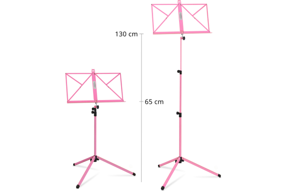 Classic Cantabile 100 Leggio Medium Rosa Set da 3 image 5