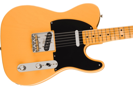 Fender 75th Anniversary Vintera Road Worn 1951 Telecaster Butterscotch Blonde image 5