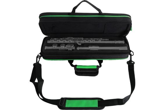 Classic Cantabile Leichtkoffer für Querflöte grün image 5