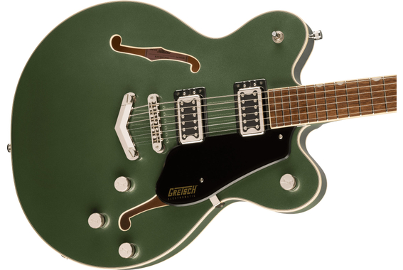 Gretsch G5622 Electromatic Center Block Double-Cut con V-Stoptail Olive Metallic image 5