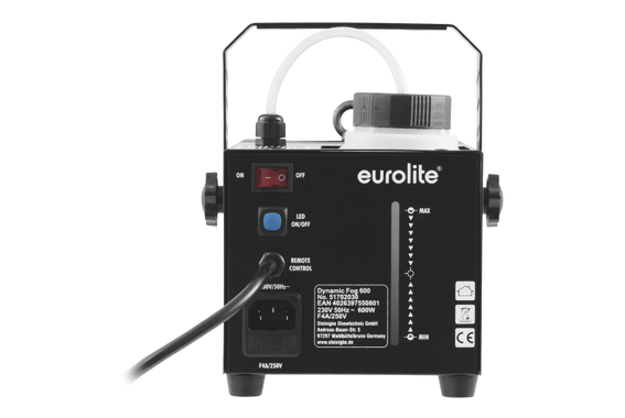 Eurolite Dynamic Fog 600 Machine à Fumée Set avec 5l de Liquide image 5
