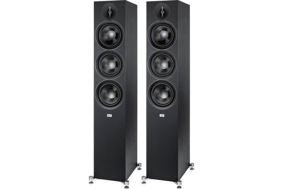 ELAC Debut F6.3 BK / QED / BC Acoustique EX-234 HiFi Stereo Set image 5