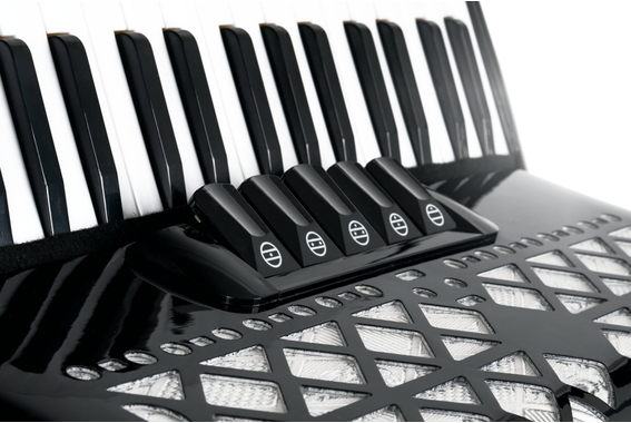 Classic Cantabile 72 Bass Fisarmonica "Secondo V" Set Nero image 5