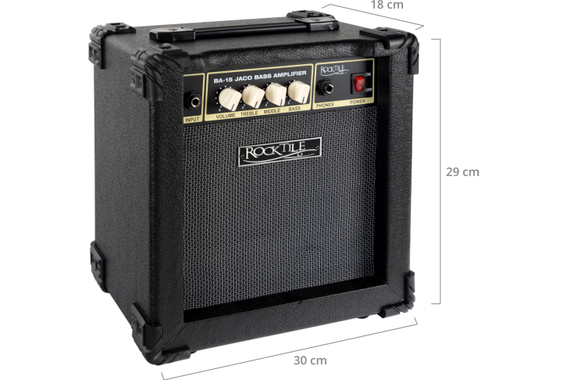 Rocktile BA-15 Jaco Basscombo 15 Watt  - Retoure (Zustand: sehr gut) image 5