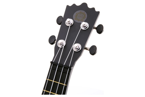 Classic Cantabile BeachBuddy Blackbird Ukulele Set incl. Tuner e Scuola image 5