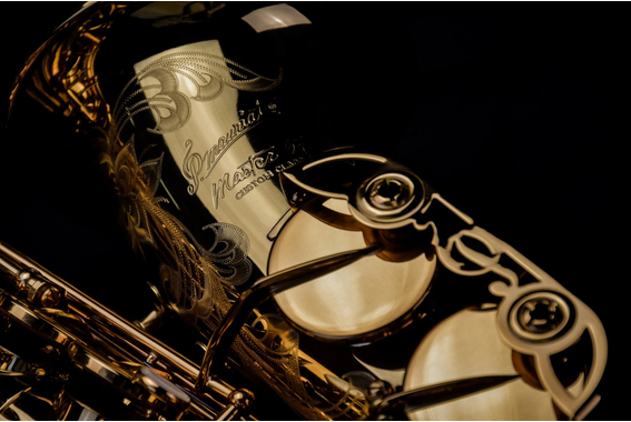 Saxofón Alto P. Mauriat Master 97 Dorado Lacado image 5