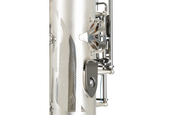 Lechgold LBS-25MN Saxophone Baryton noir nickelé image 5