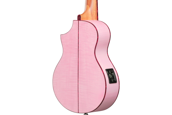 Ibanez EWP17M2E-SMO Piccolo Gitaar Strawberry Milk Open Pore image 5