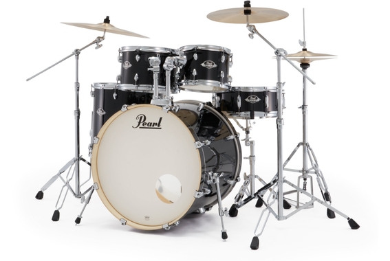 Pearl Export EXX705NBR/C31 Drumkit Jet Black Beginner Set image 5