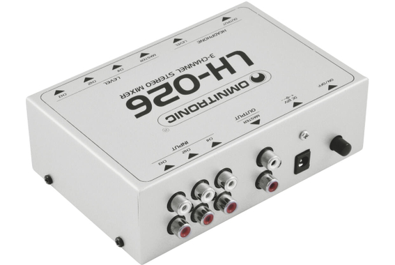 Omnitronic LH-026 Mixeur Stéréo 3 Canaux image 5