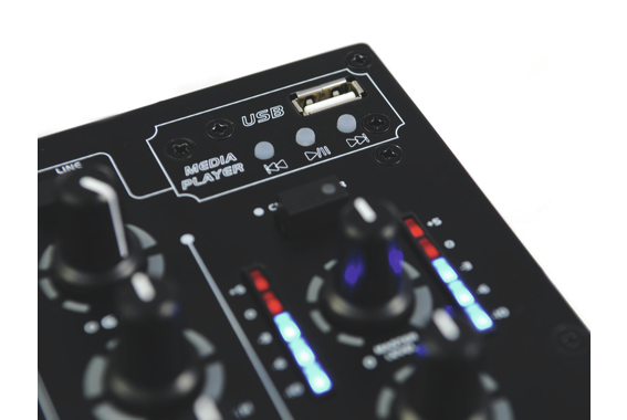 Omnitronic PM-311P DJ Mixer avec Set Player image 5
