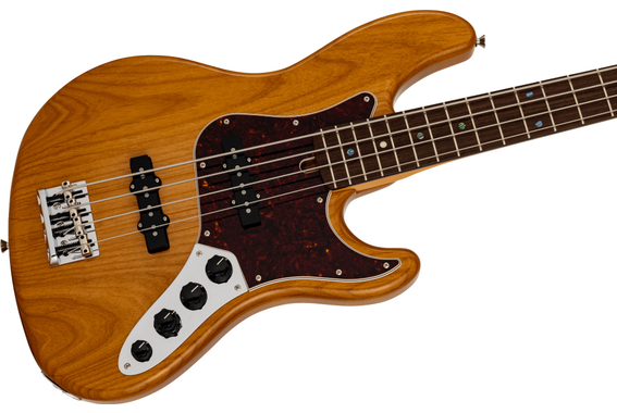 Fender Made in Japan Limited Active Modern Jazz Bass Vintage Natural image 5